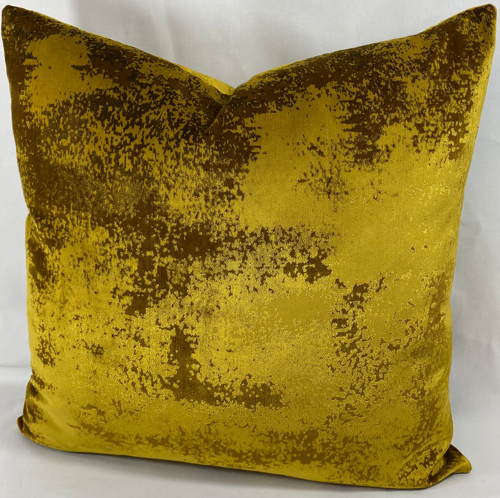 Luxury Pillow - 24" x 24"- Grated Ochre