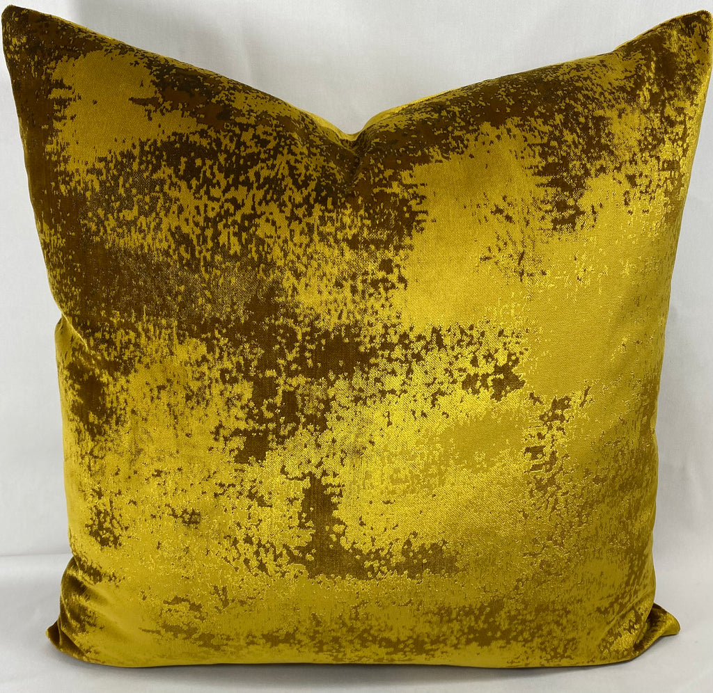Luxury Pillow - 24" x 24"- Grated Ochre