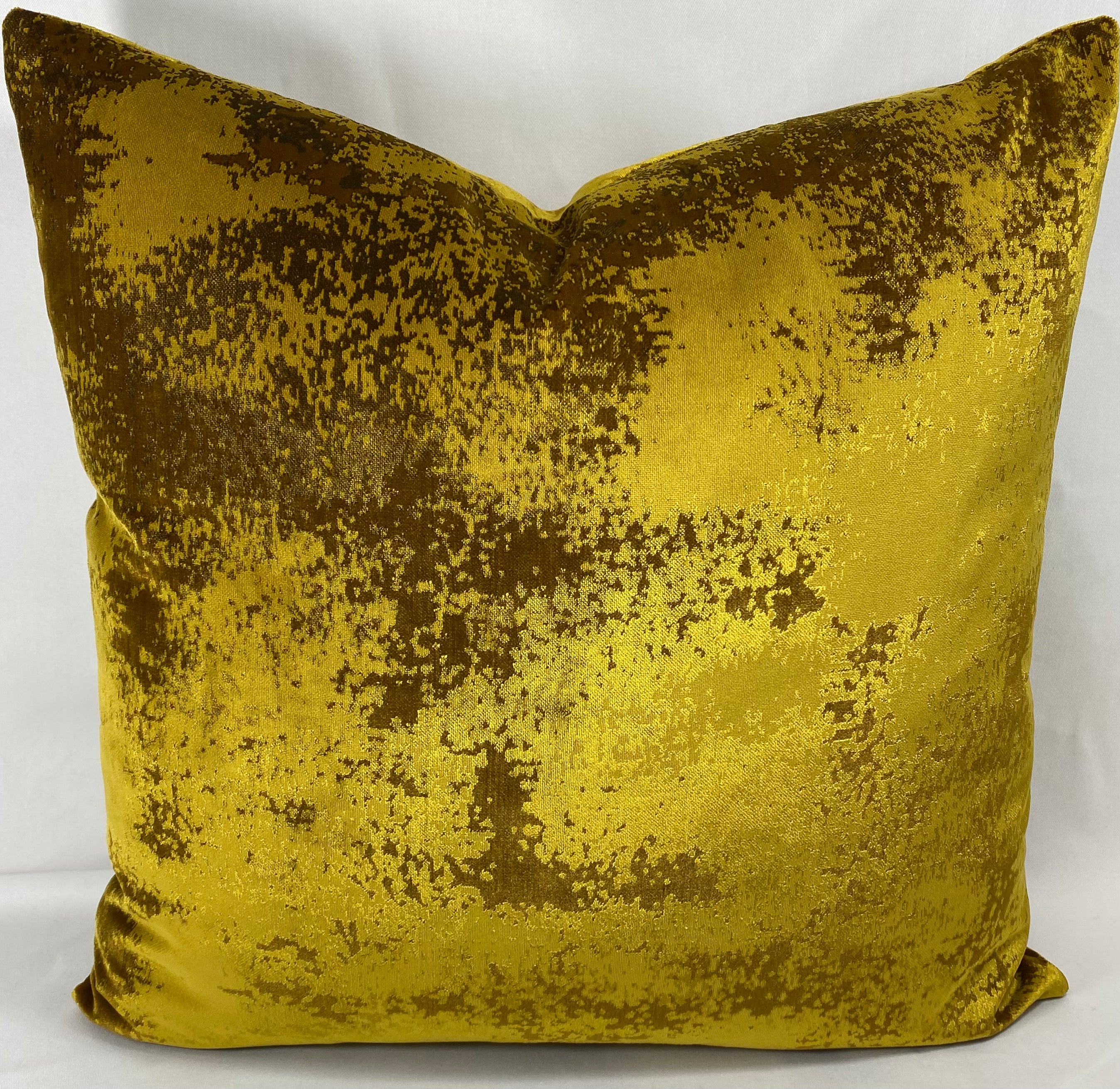 Luxury Pillow - 24" x 24"- Grated Ochre