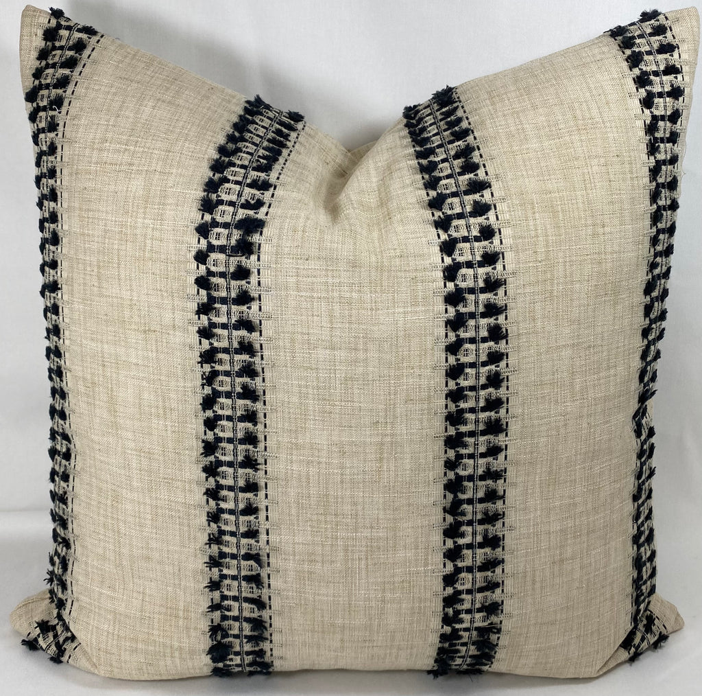 Luxury Pillow – 24" × 24" – Espira Ebony