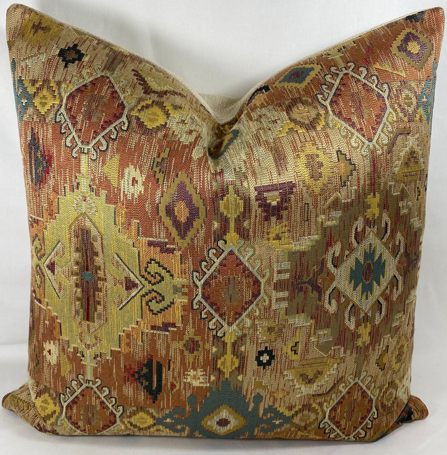 Luxury Pillow - 24" x 24" - Zepher Terracotta