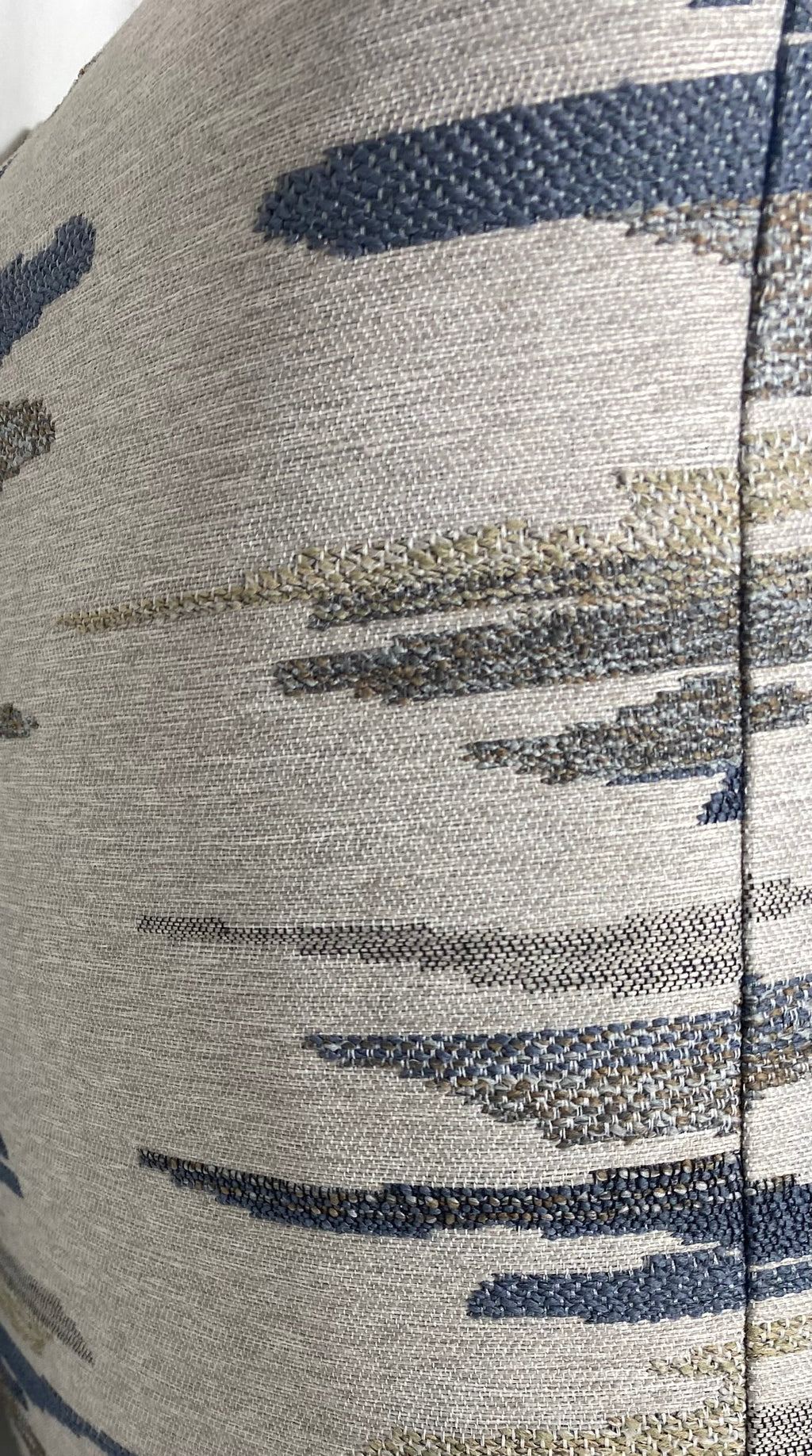 Luxury Pillow – 24" × 24" – Chadford Blue