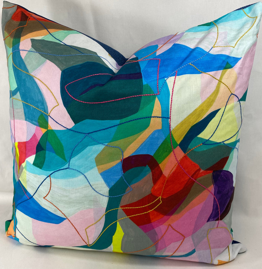 Koones – 24" × 24" Luxury Square Pillow