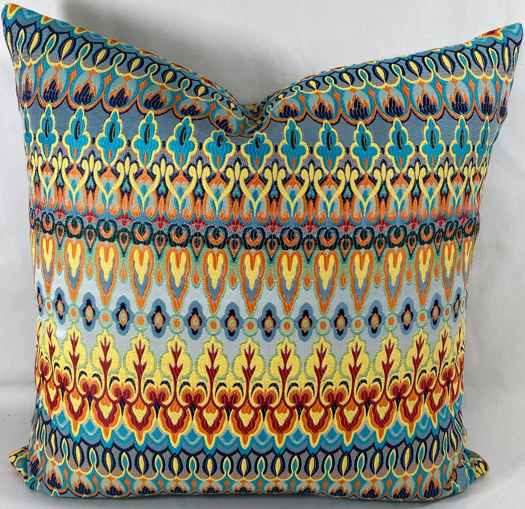 Luxury Outdoor Pillow - 22" x 22" - Kanthum Multi