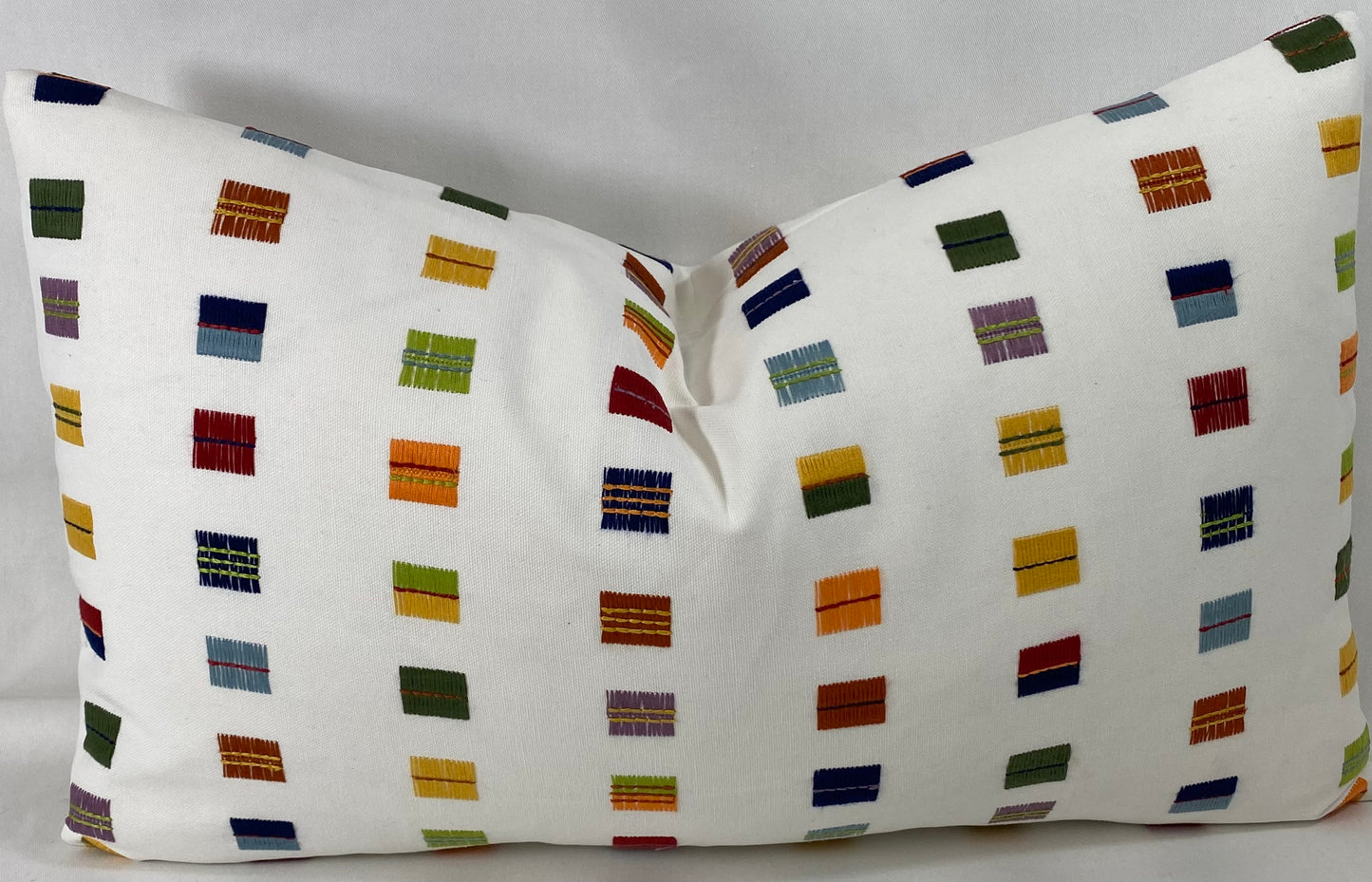 Luxury Lumbar Pillow - 24" x 14" -  Happy Flags