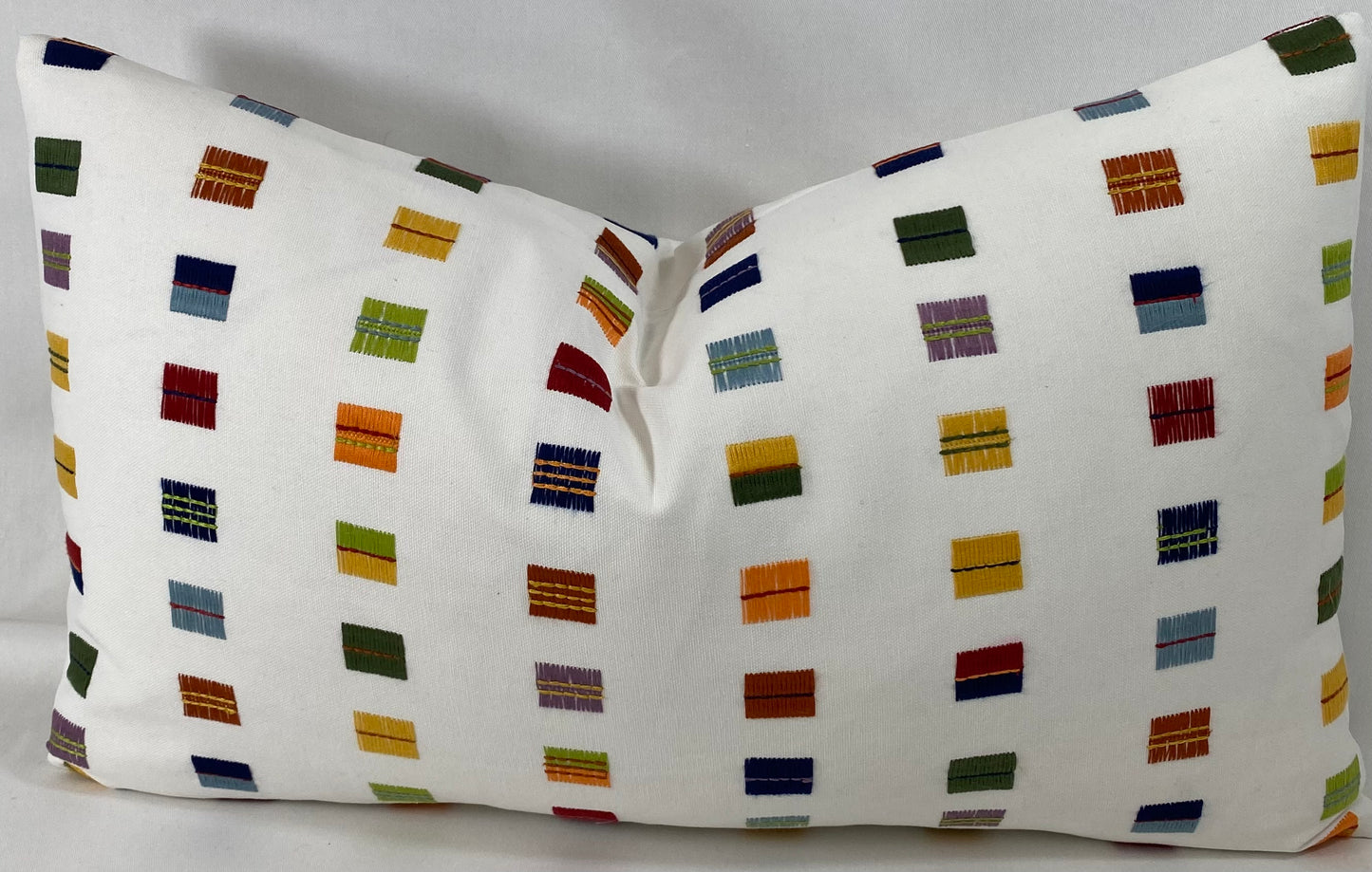 Luxury Lumbar Pillow - 24" x 14" -  Happy Flags