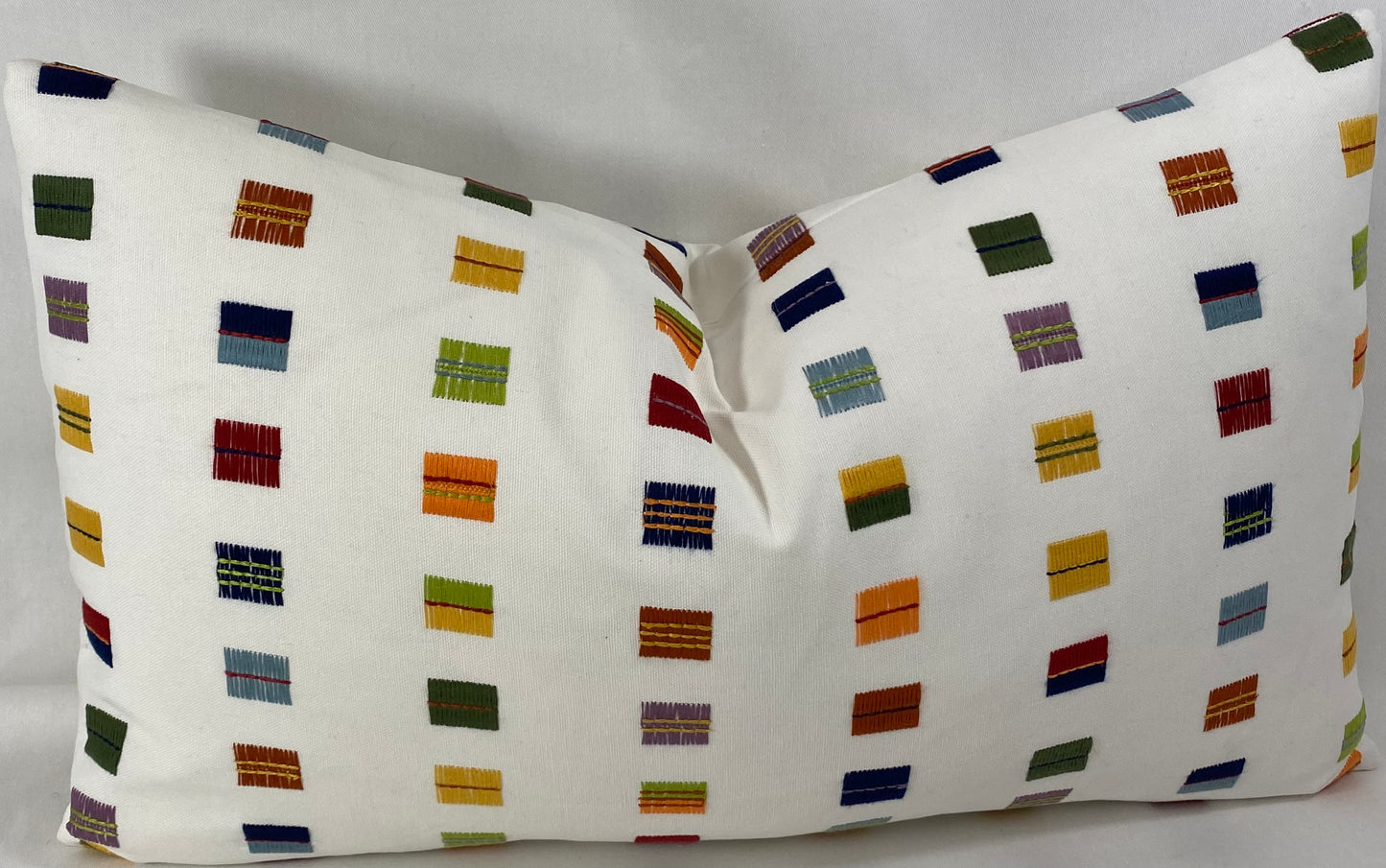 Luxury Lumbar Pillow - 24" x 14" -  Happy Flags