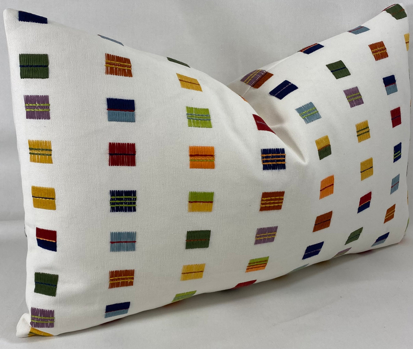 Luxury Lumbar Pillow - 24" x 14" -  Happy Flags