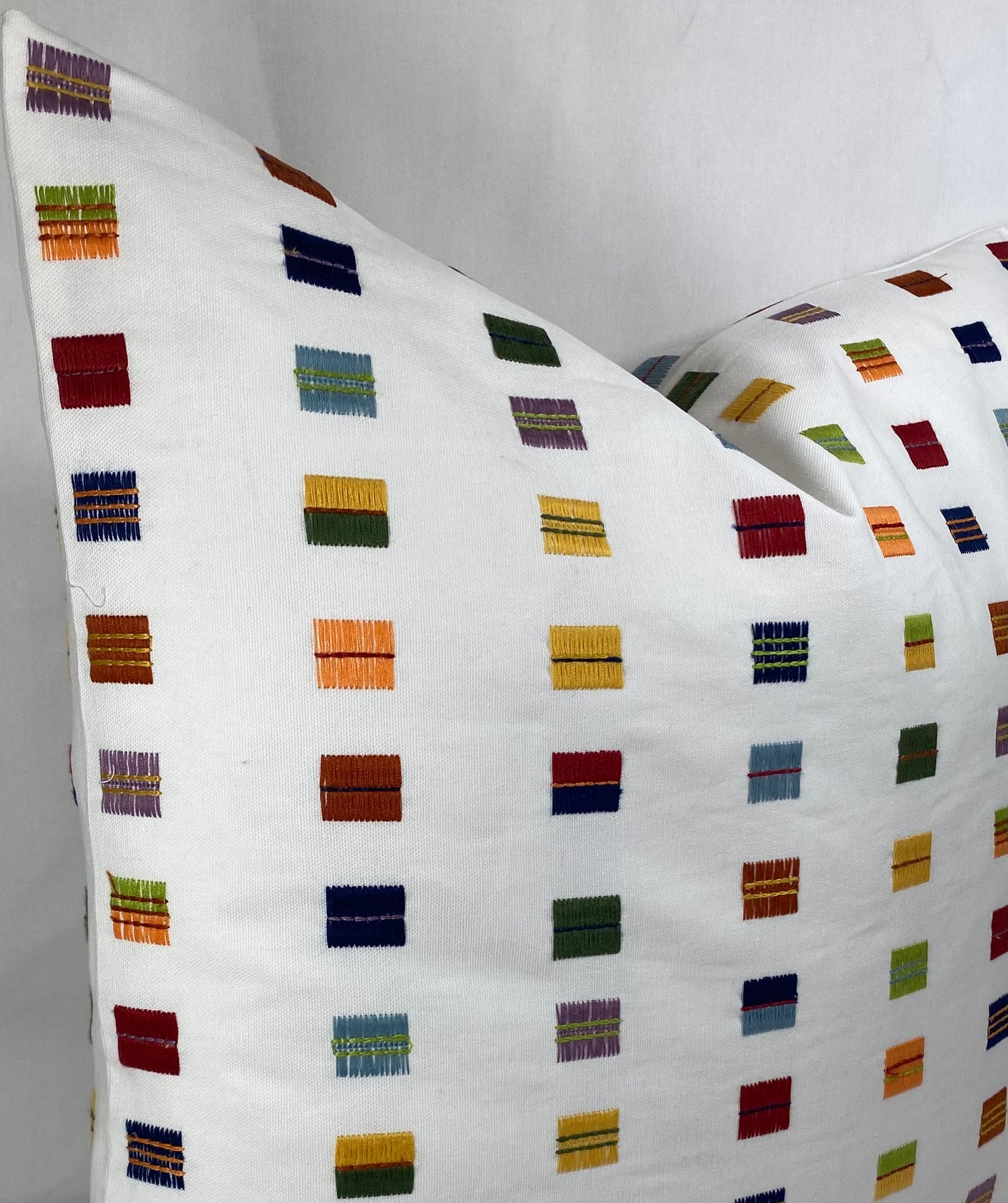 Luxury Pillow -  24" x 24" - Happy Flags