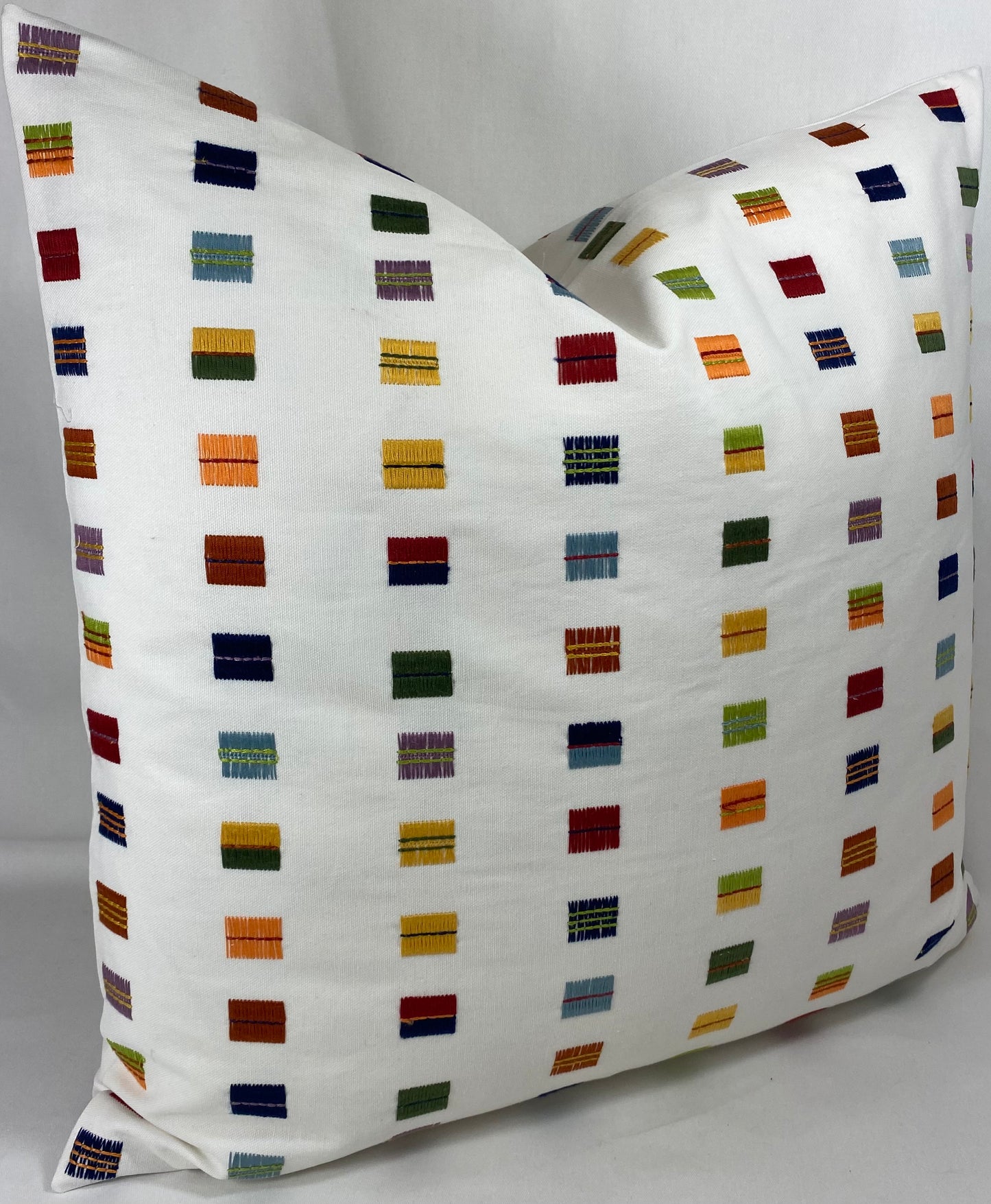 Luxury Pillow -  24" x 24" - Happy Flags