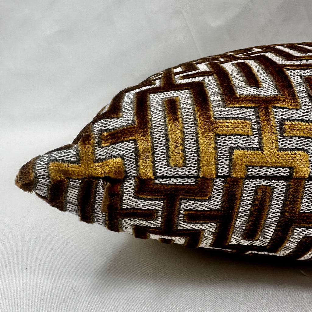 Bergman Topaz – 24" × 14" Luxury Lumbar Pillow