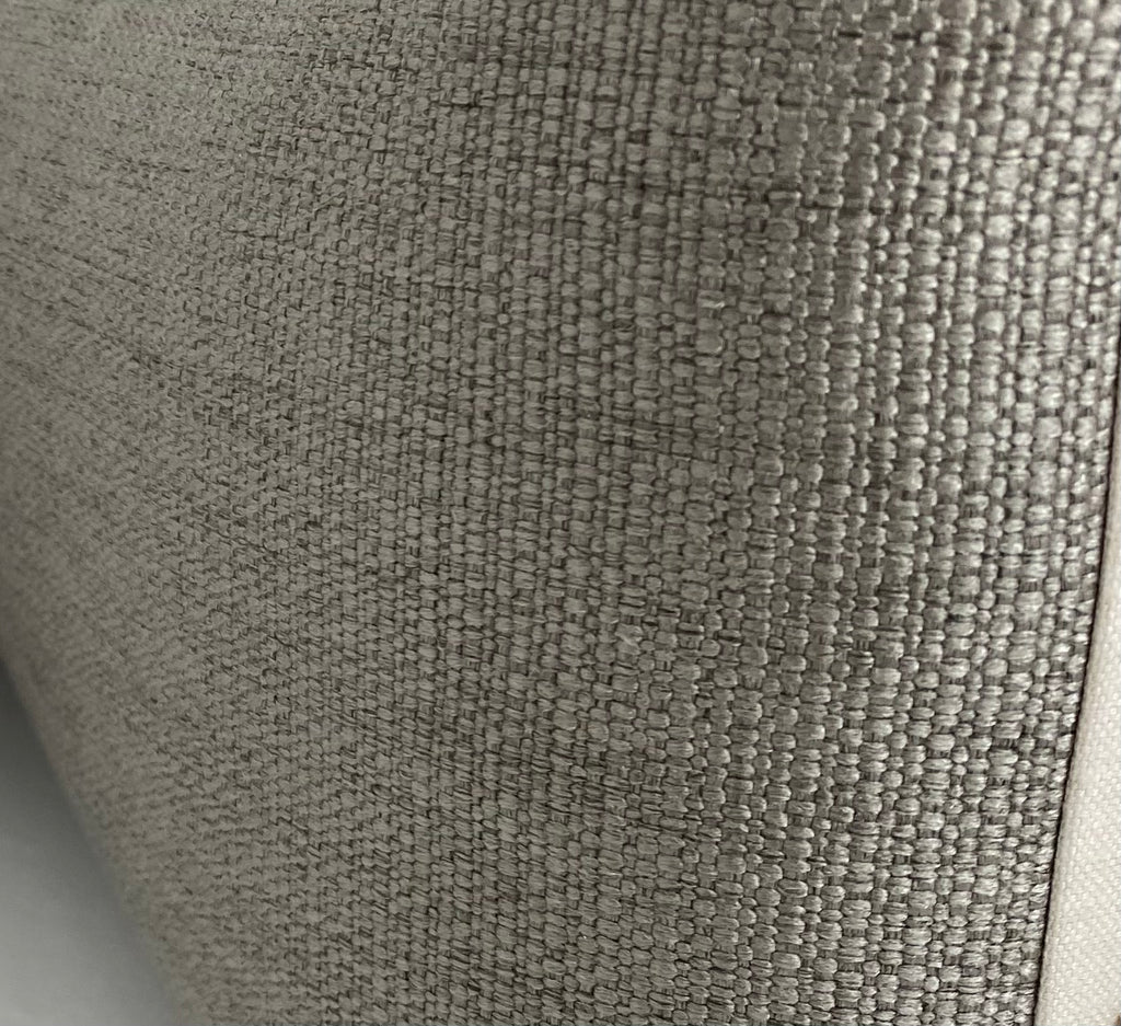 Luxury Lumbar Pillow - 24" x 14" - Frayed Travertine