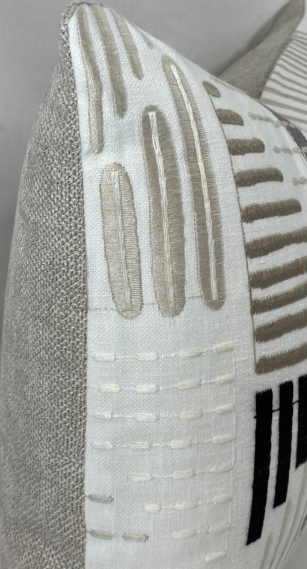 Luxury Lumbar Pillow -  24" x 14" -  Geoscape