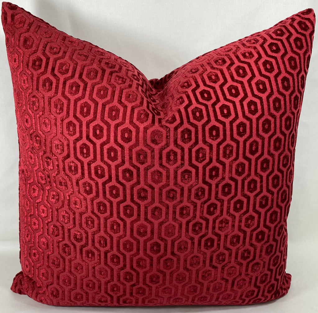 Luxury Pillow - 24" x 24" -  Seneca Berry