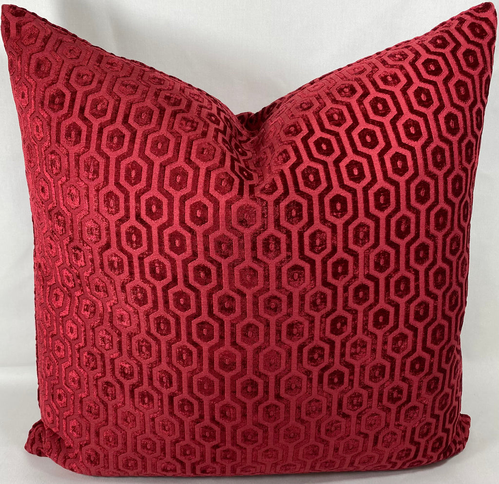Luxury Pillow - 24" x 24" -  Seneca Berry