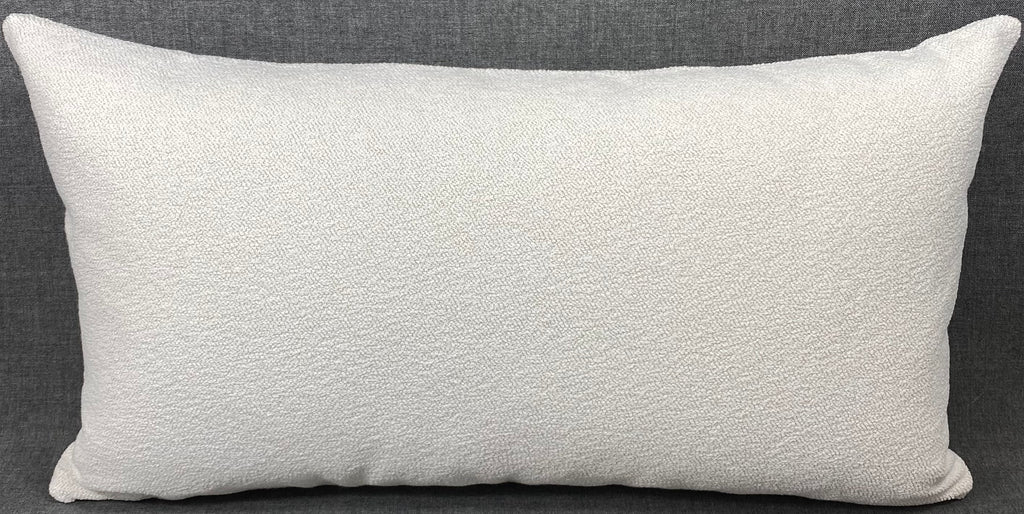 Luxury Outdoor Lumbar Pillow – 22" × 12" – Waikiki Sand