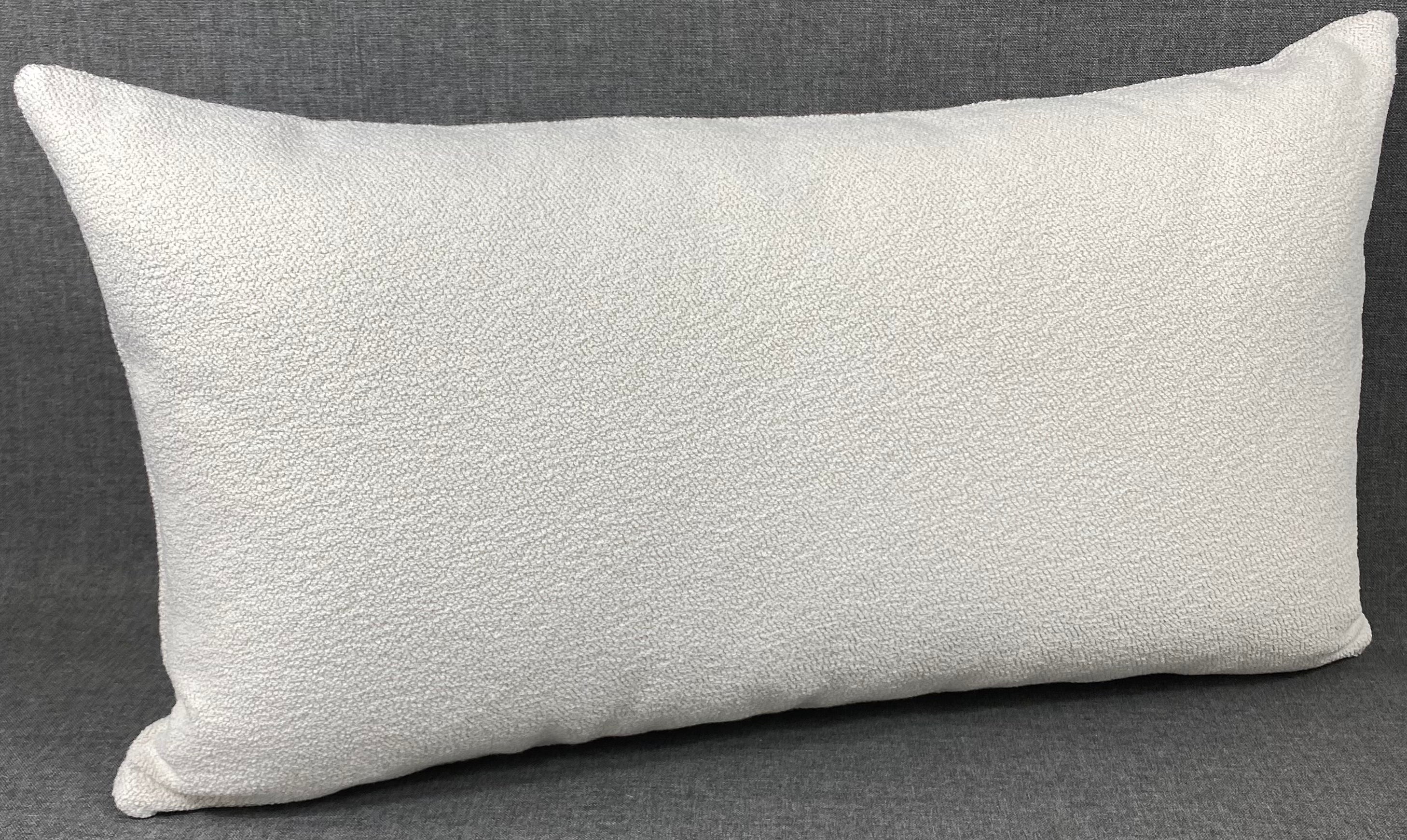 Luxury Outdoor Lumbar Pillow - 22" x 12" - Waikiki Sand