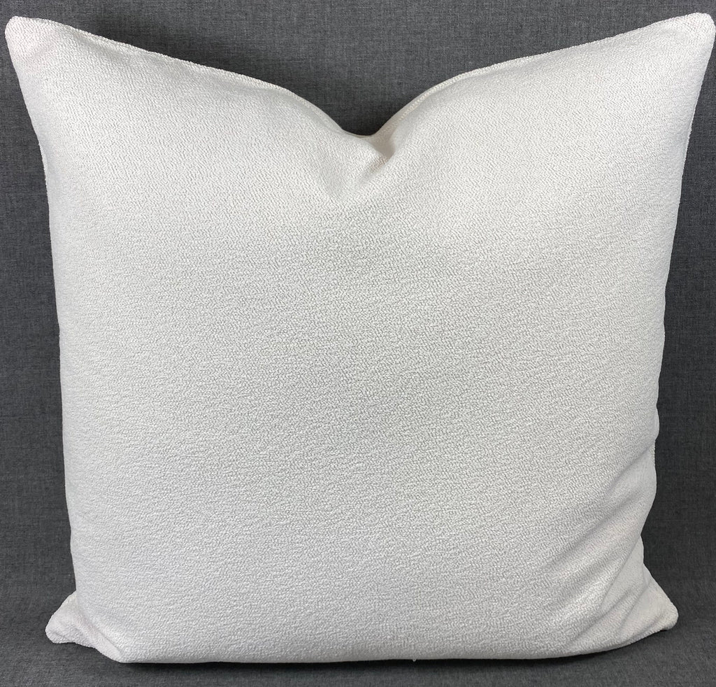 Luxury Outdoor Pillow – 22" × 22" – Waikiki Sand