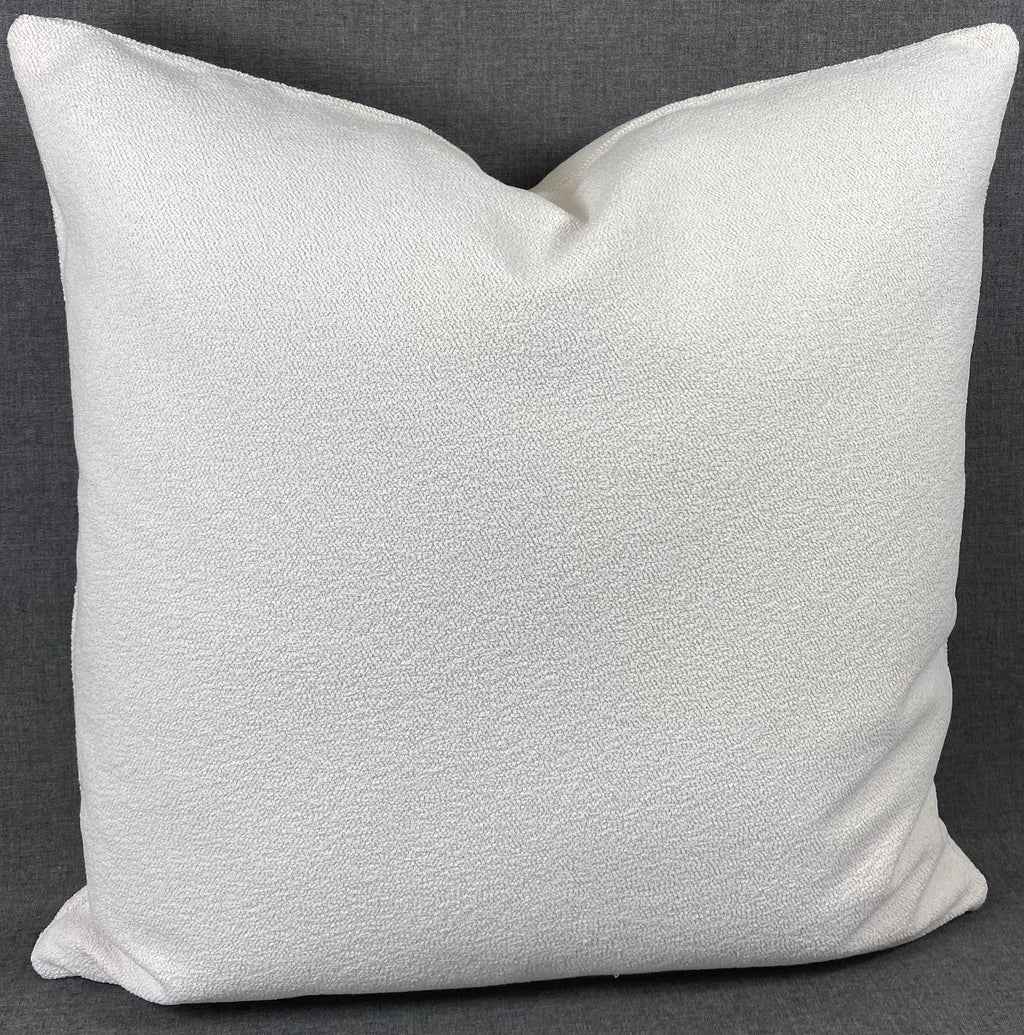 Luxury Outdoor Pillow – 22" × 22" – Waikiki Sand