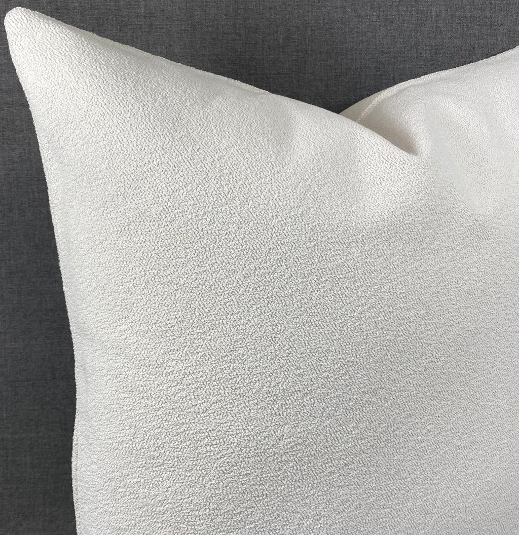 Luxury Outdoor Pillow – 22" × 22" – Waikiki Sand