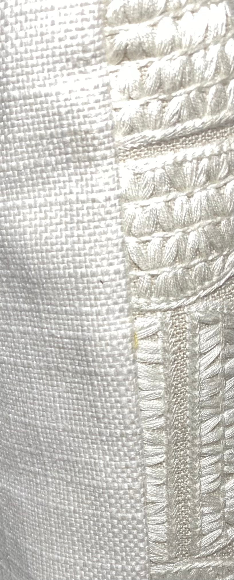 Luxury Lumbar Pillow – 24" × 14" – Medallions Oyster