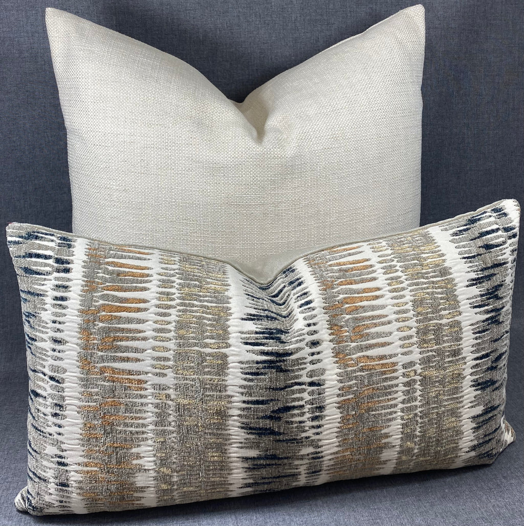 Luxury Lumbar Pillow - 24" x 14"- Zorro Mushroom