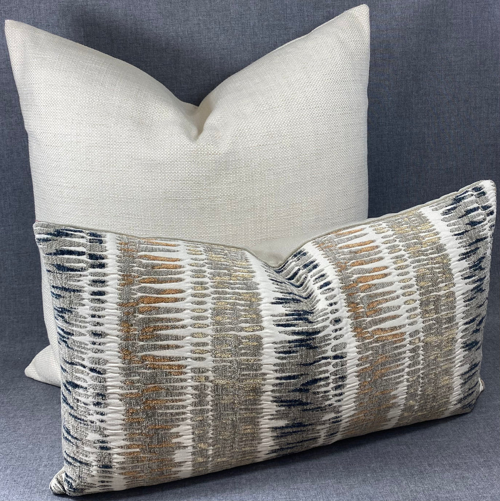 Luxury Lumbar Pillow - 24" x 14"- Zorro Mushroom