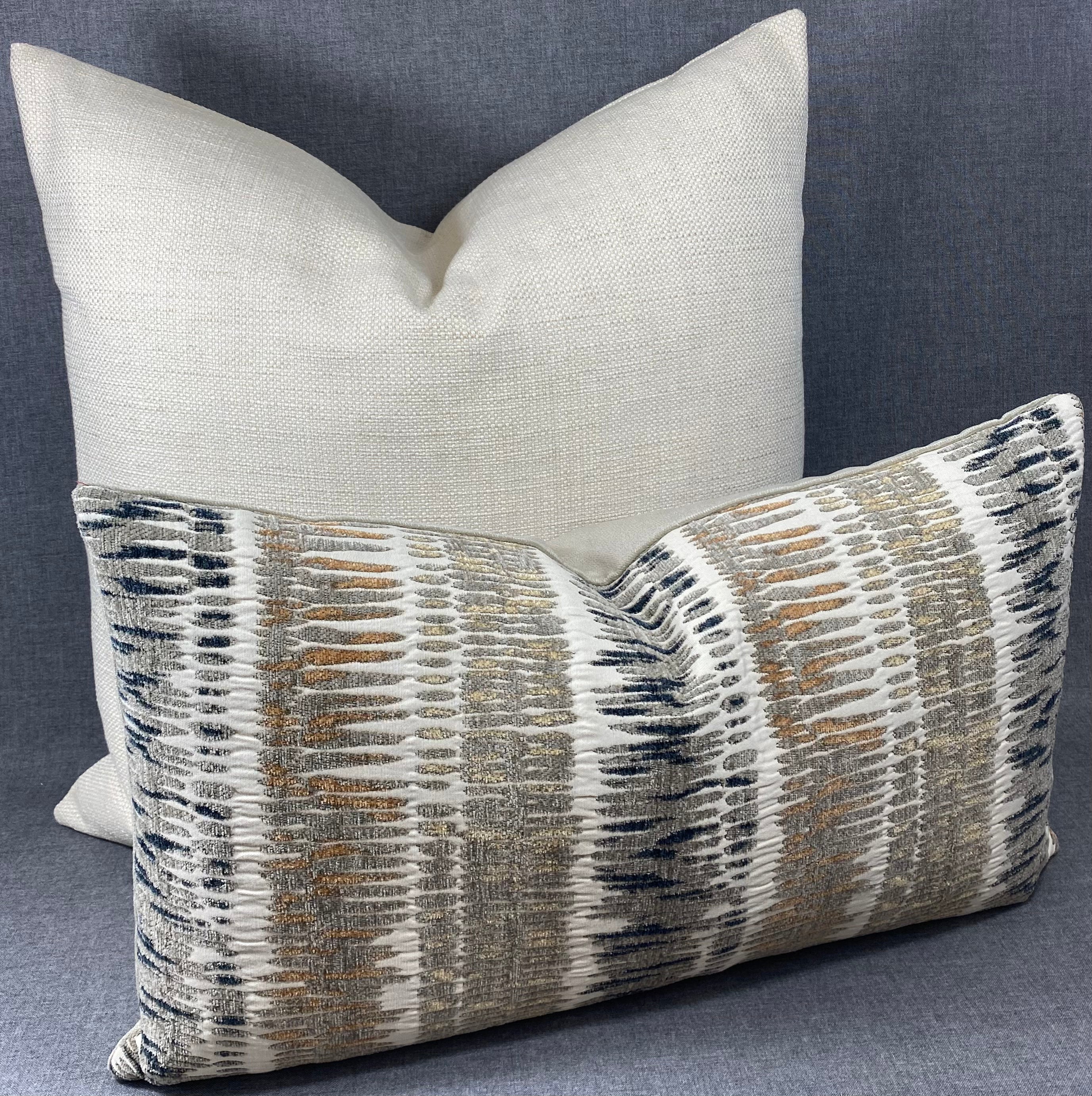 Luxury Lumbar Pillow - 24" x 14"- Zorro Mushroom