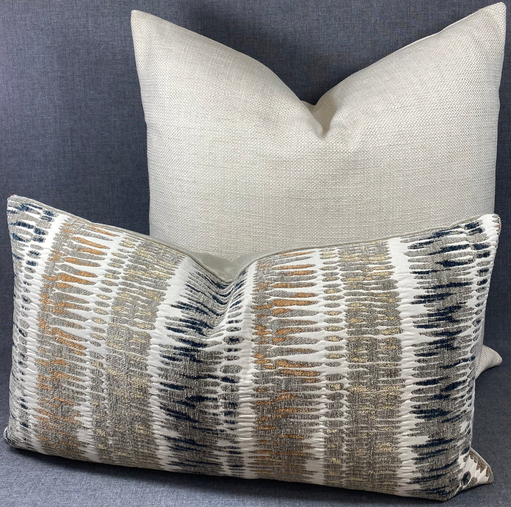 Luxury Lumbar Pillow - 24" x 14"- Zorro Mushroom