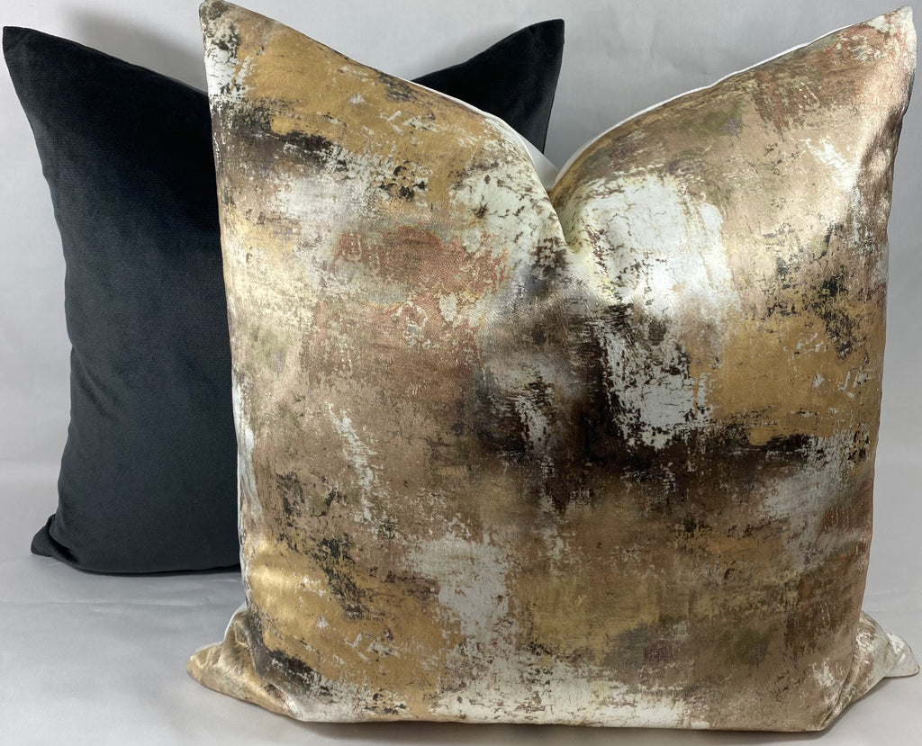 Luxury Pillow - 24” x 24” - Belvedere Charcoal