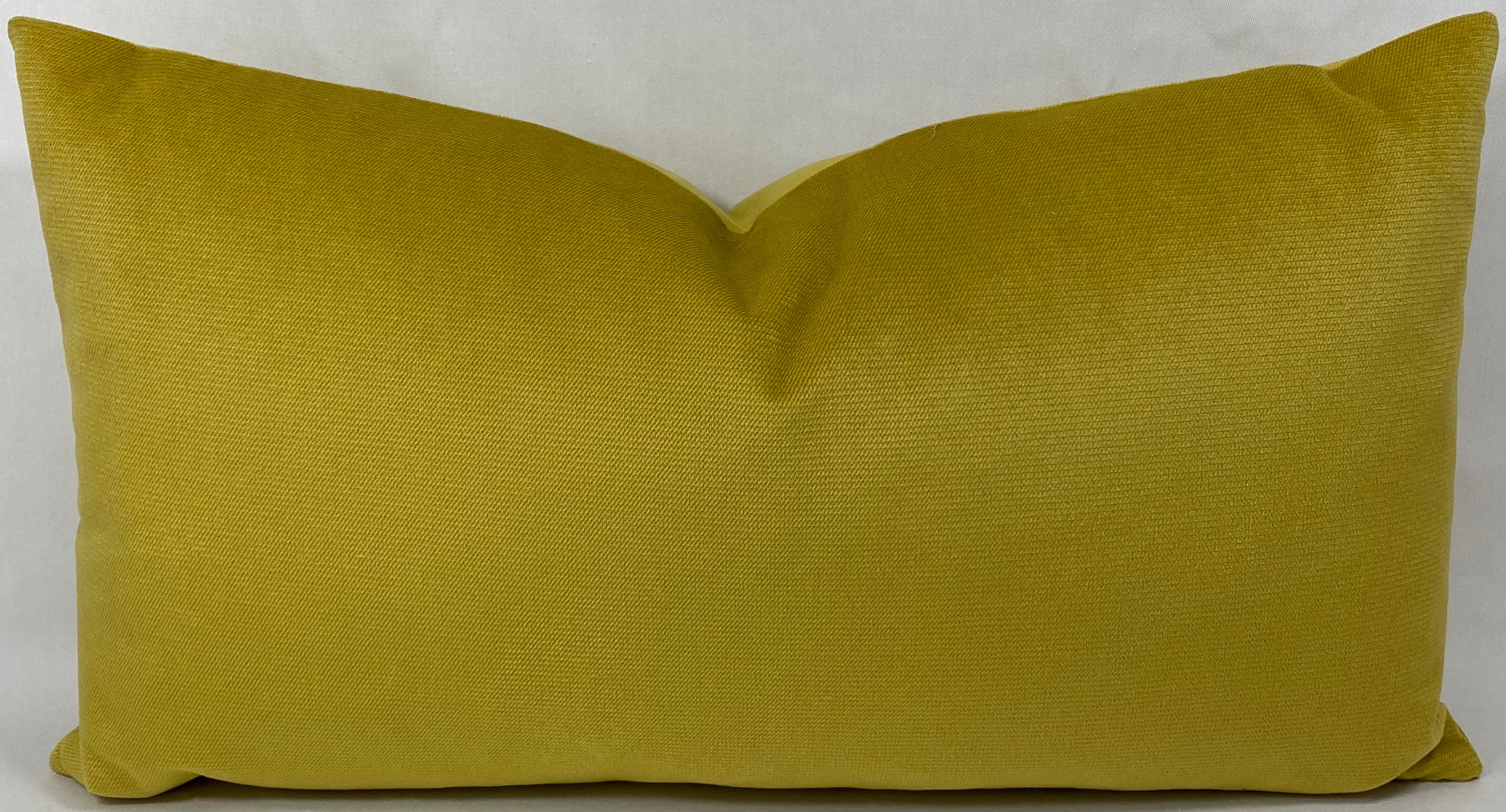 Luxury Lumbar Pillow- 24" x 14"- Belvedere Curry
