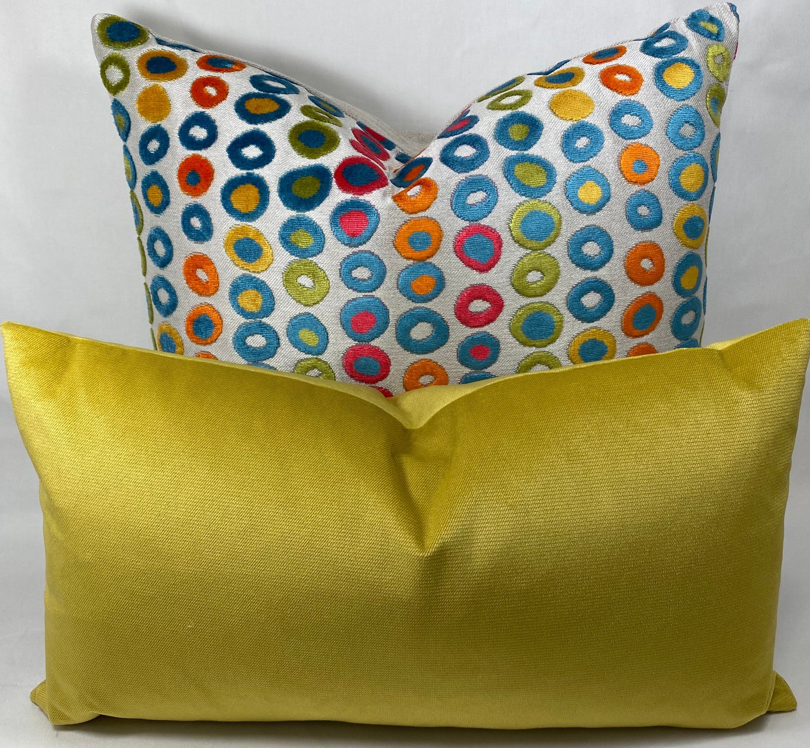 Luxury Lumbar Pillow- 24" x 14"- Belvedere Curry