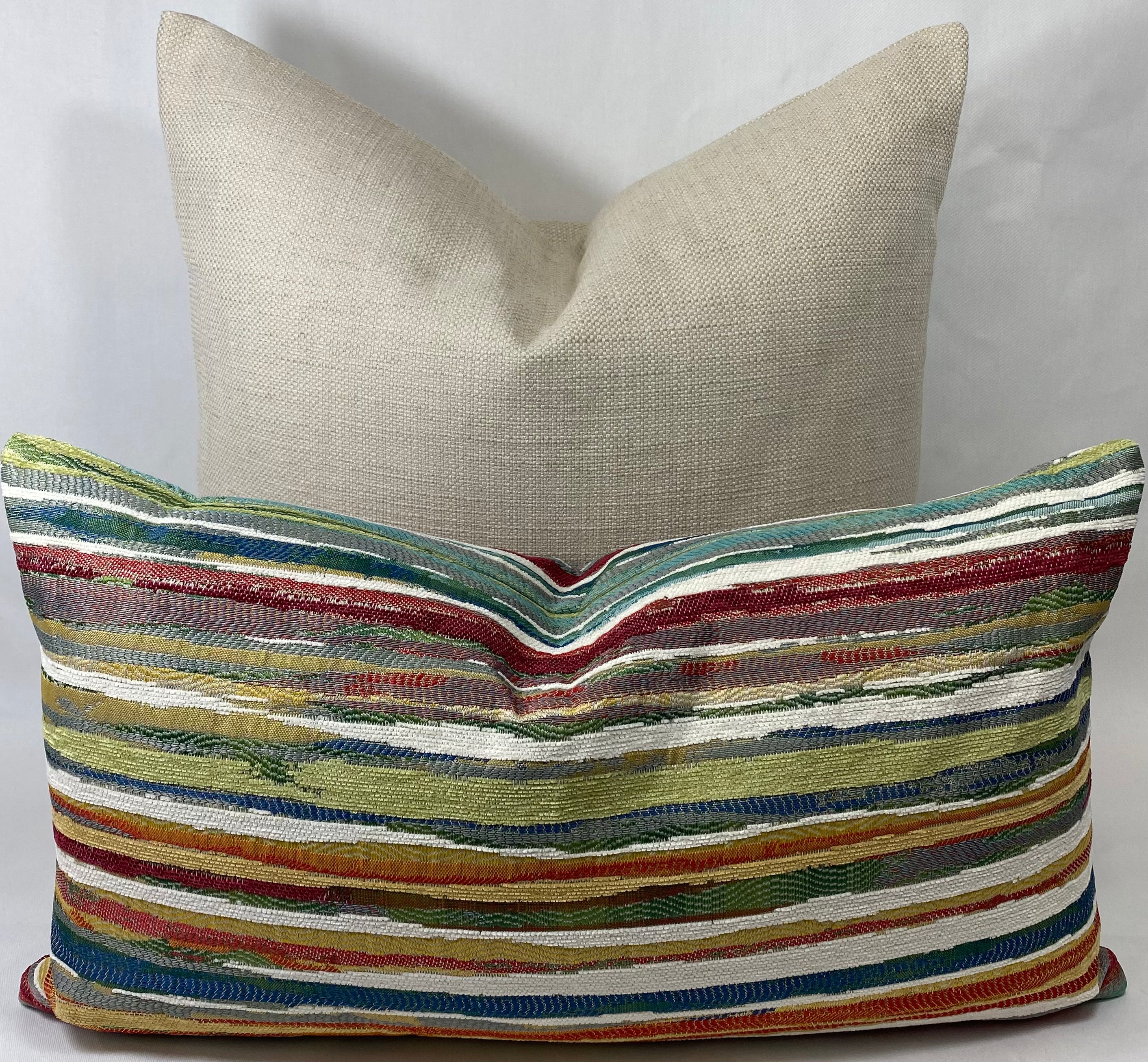 Luxury Lumbar Pillow - 24” x 14” - Parallel Multi