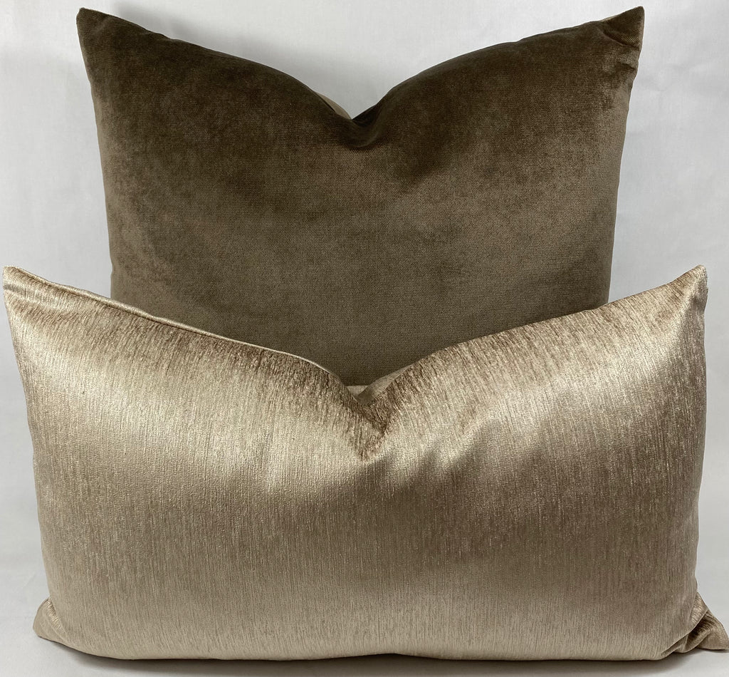 Luxury Pillow - 24” x 24”- Belvedere Otter