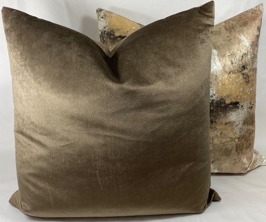 Luxury Pillow - 24” x 24”- Belvedere Otter