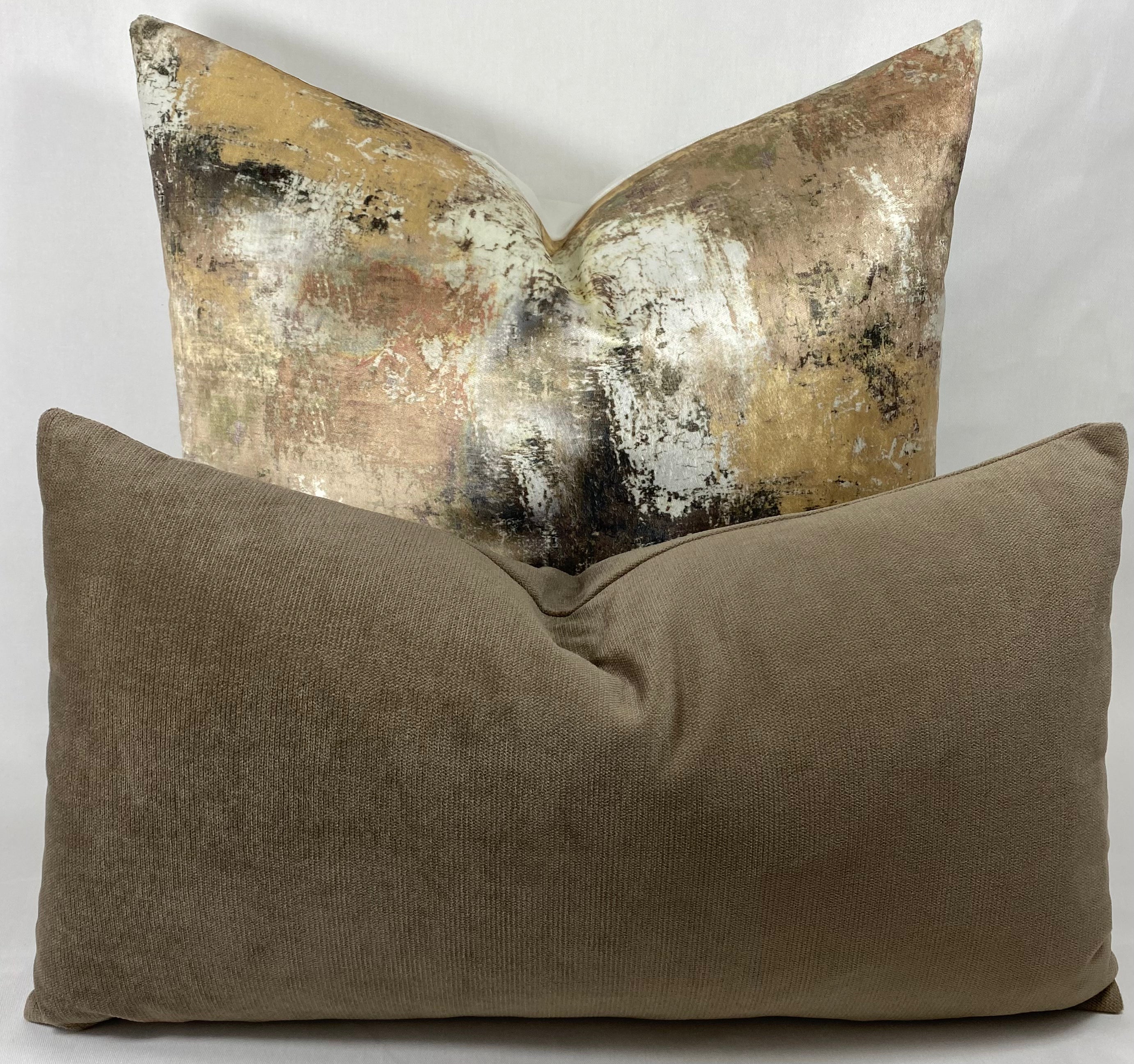 Luxury Lumbar Pillow - 24” x 14”- Belvedere Otter