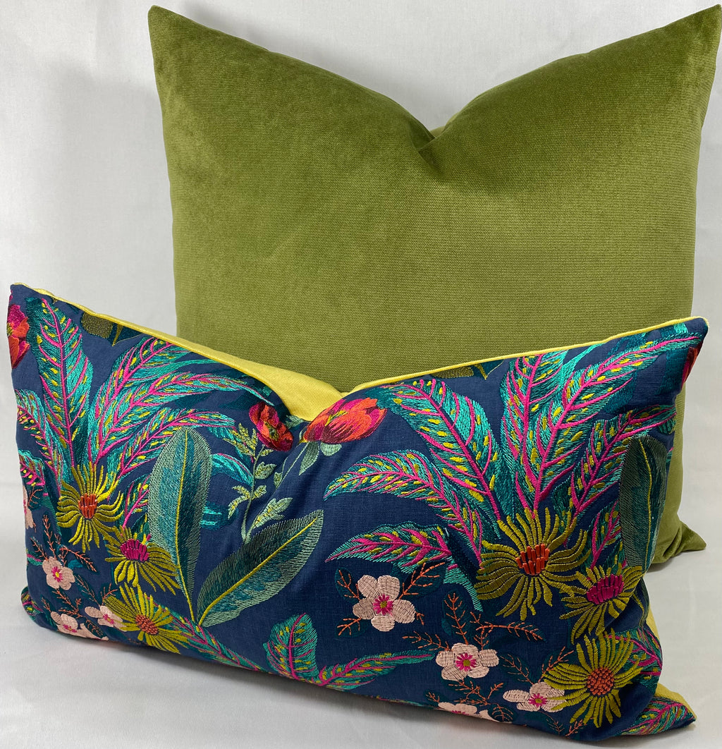Luxury Pillow - 24” x 24” - Belvedere Aloe