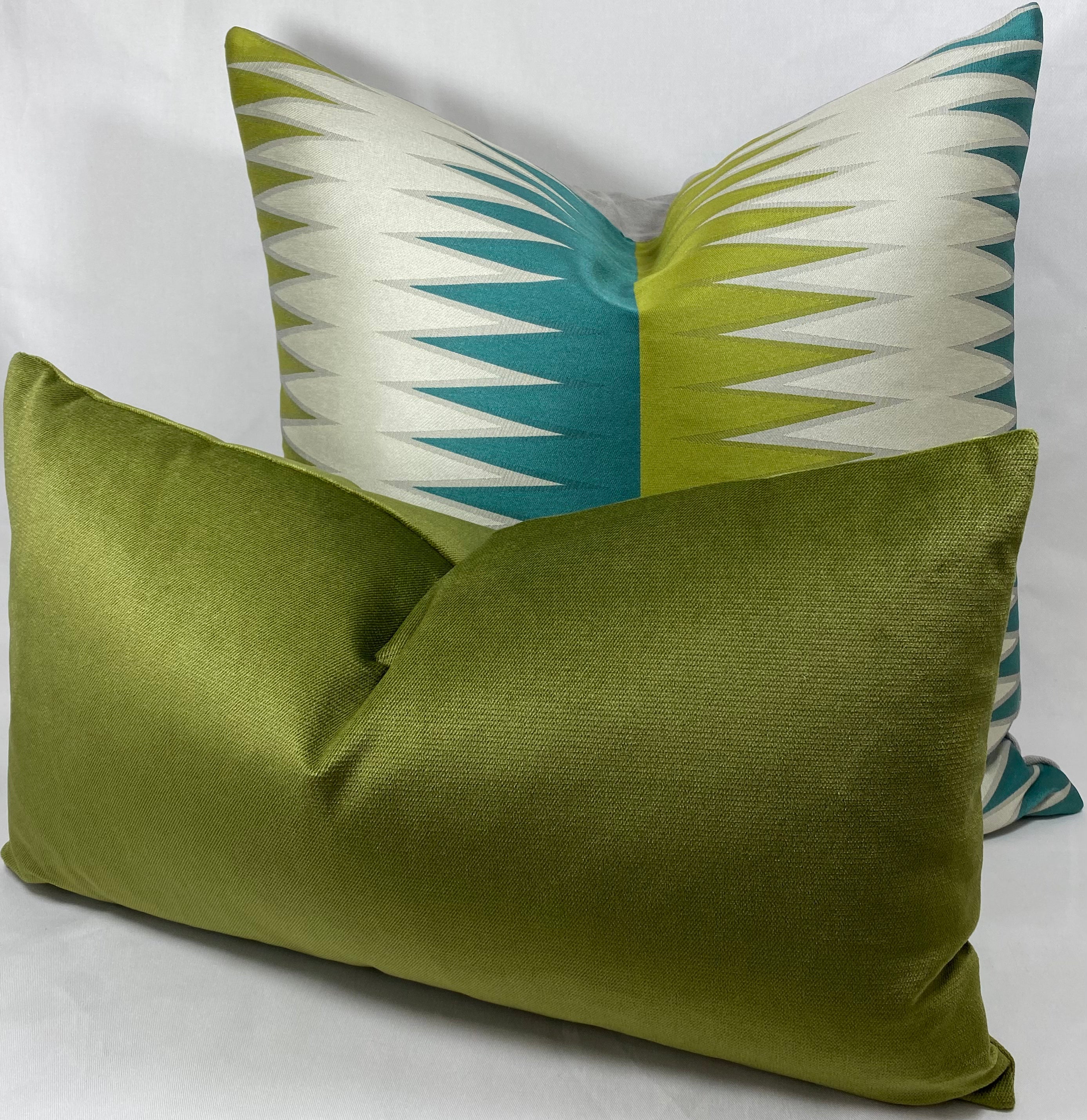 Luxury Lumbar Pillow - 24" x 14"- Belvedere Aloe