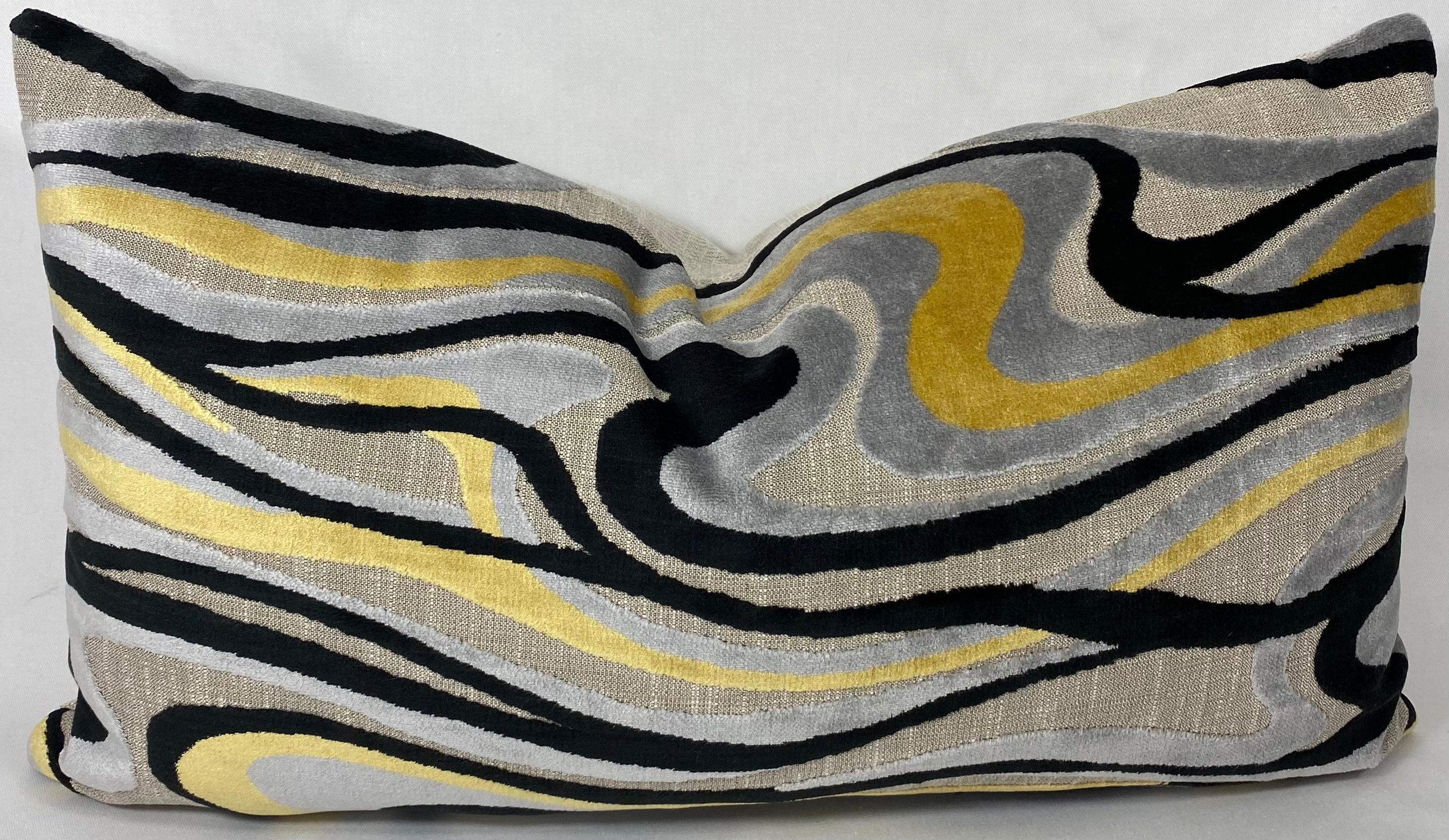 Luxury Lumbar Pillow -  24" x 14"- Sway Pyrite