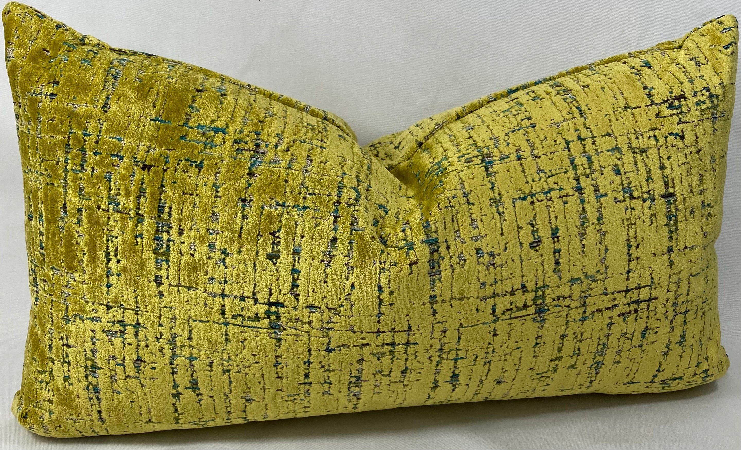 Luxury Lumbar Pillow - 24" x 14"- Moonstruck Sulfur