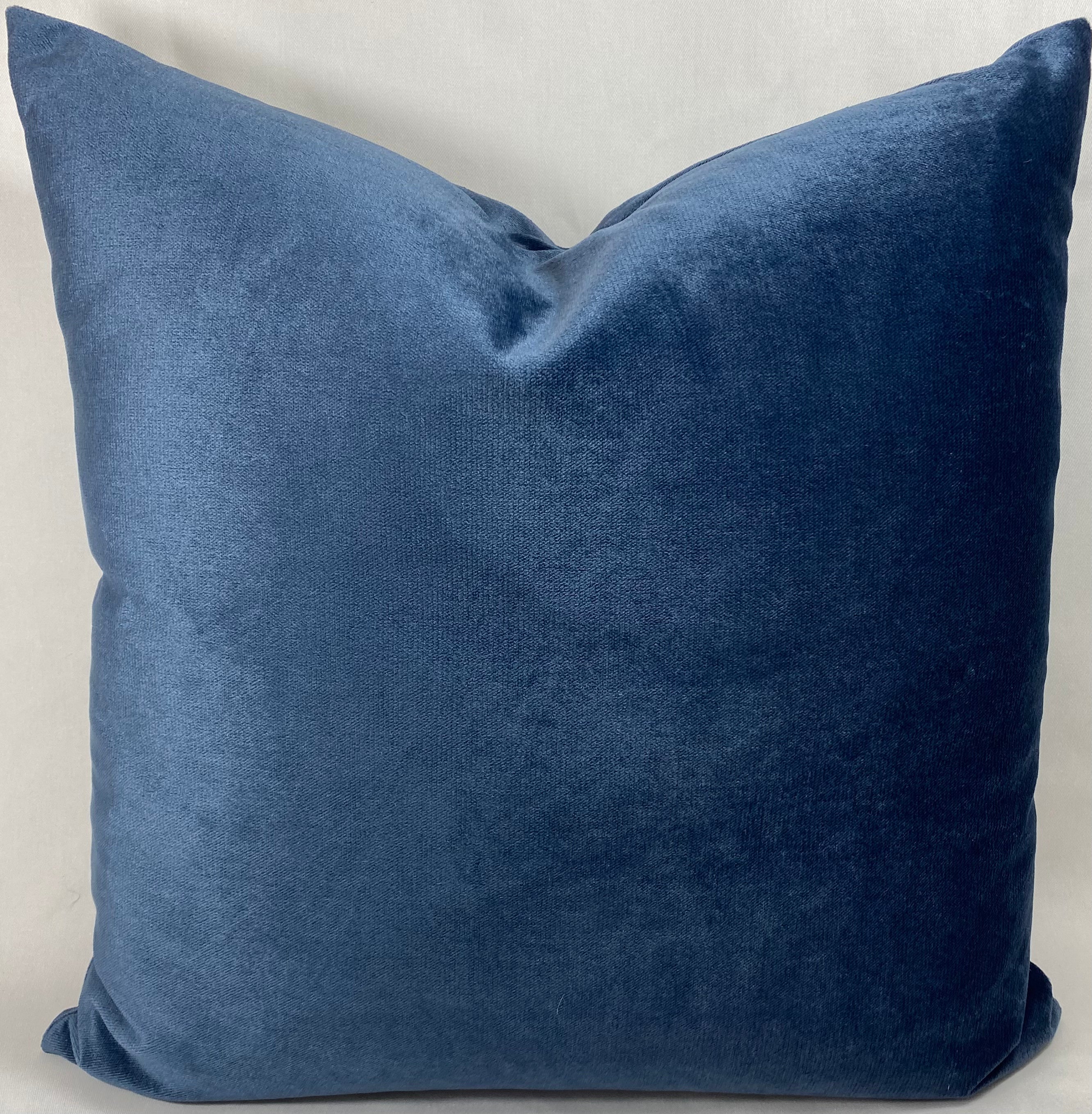 Luxury Pillow - 24"x 24" - Belvedere Azure