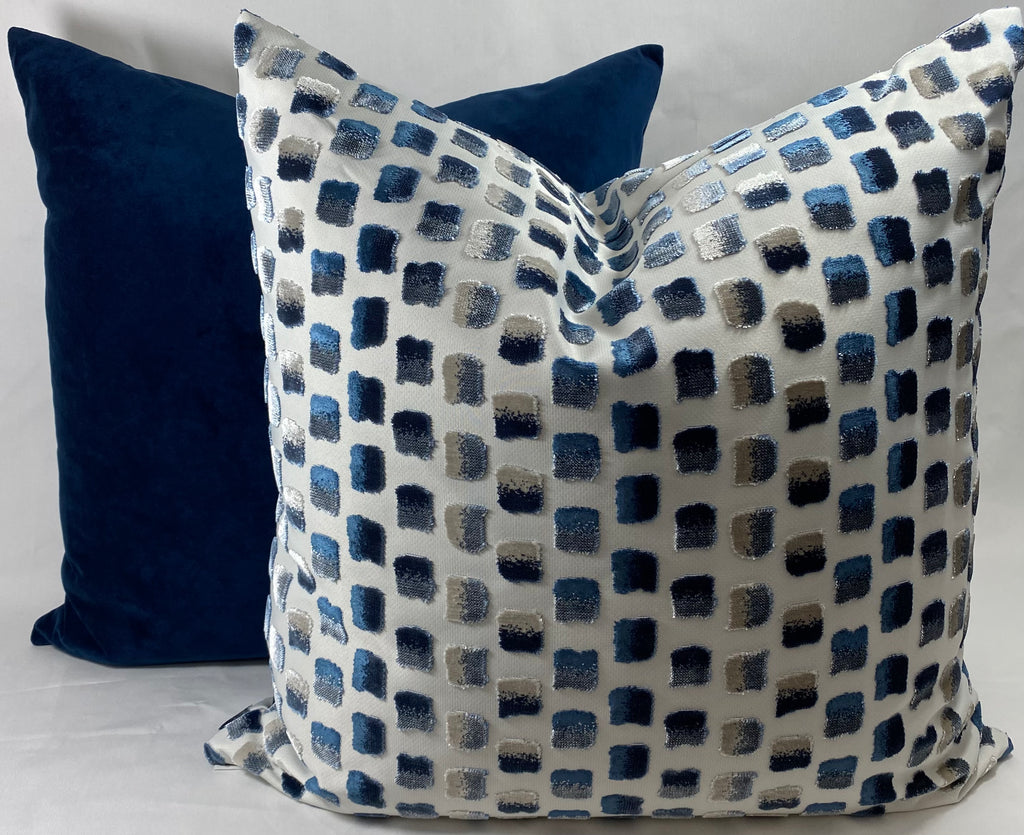 Luxury Pillow - 24" x 24" - Impasto Pacific