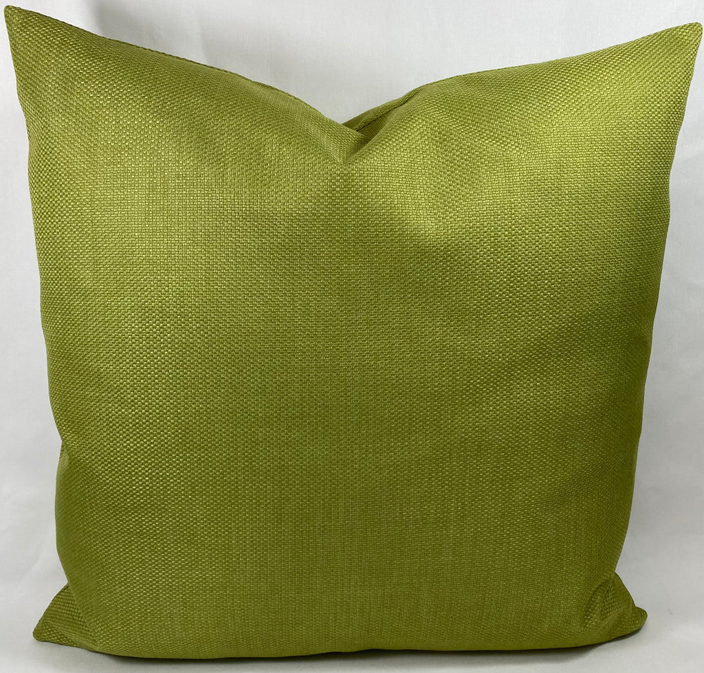 Luxury Pillow – 24" × 24" – Tamarisk Lime