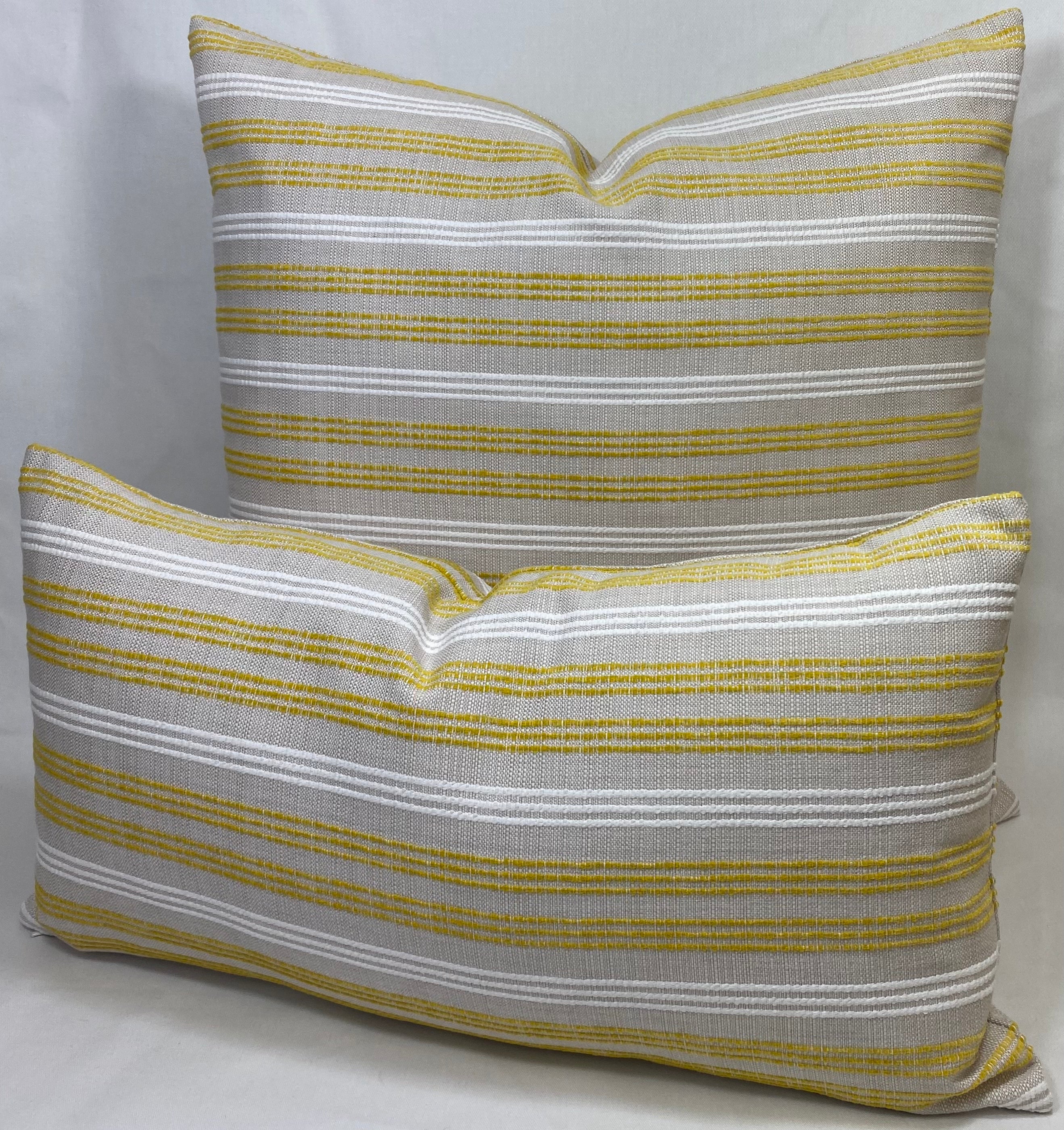 Luxury Outdoor Lumbar Pillow - 22" x 12"- Havenview Daffodil