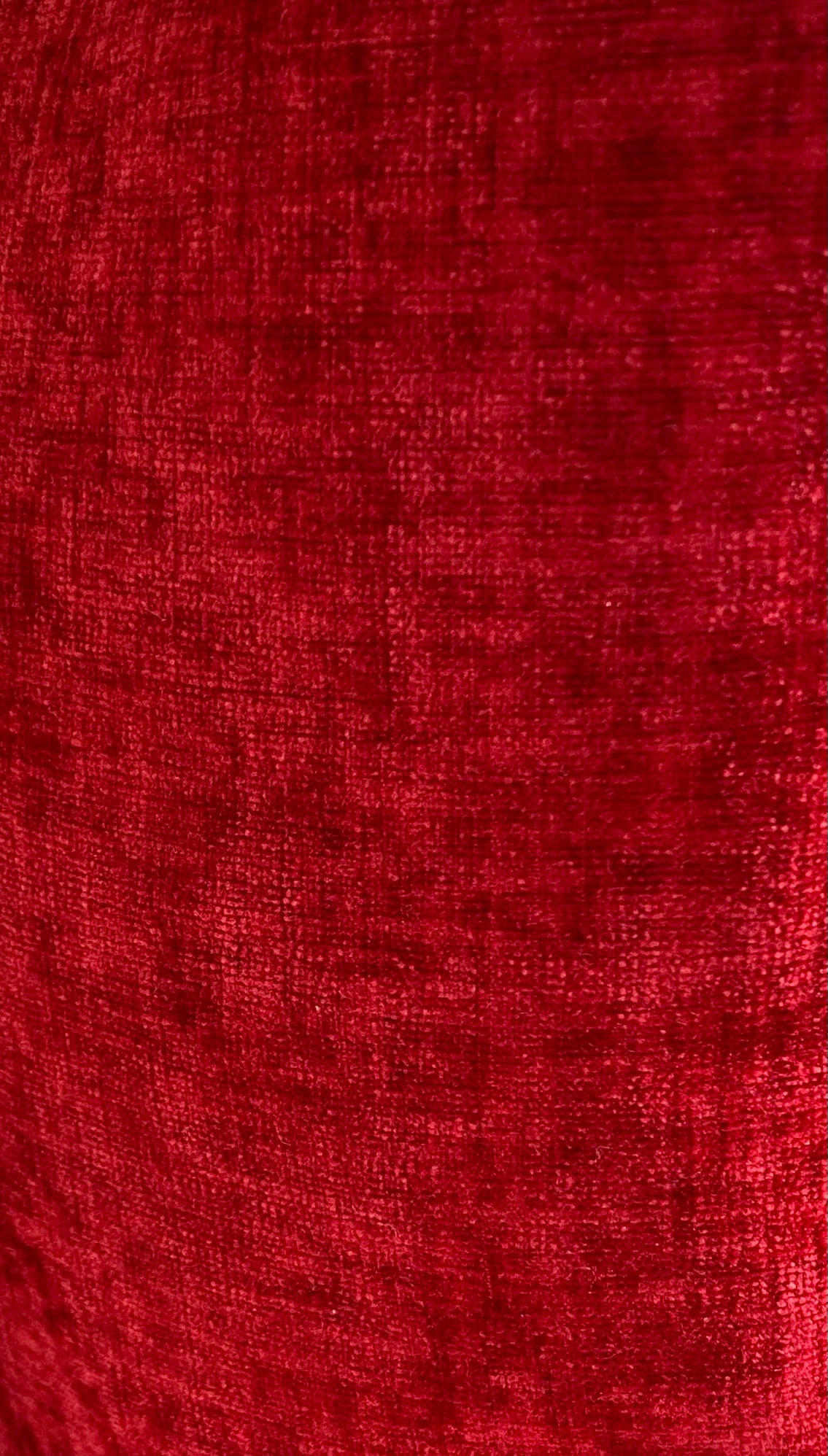 Luxury Lumbar Pillow - 24" x 14"- Bright Red