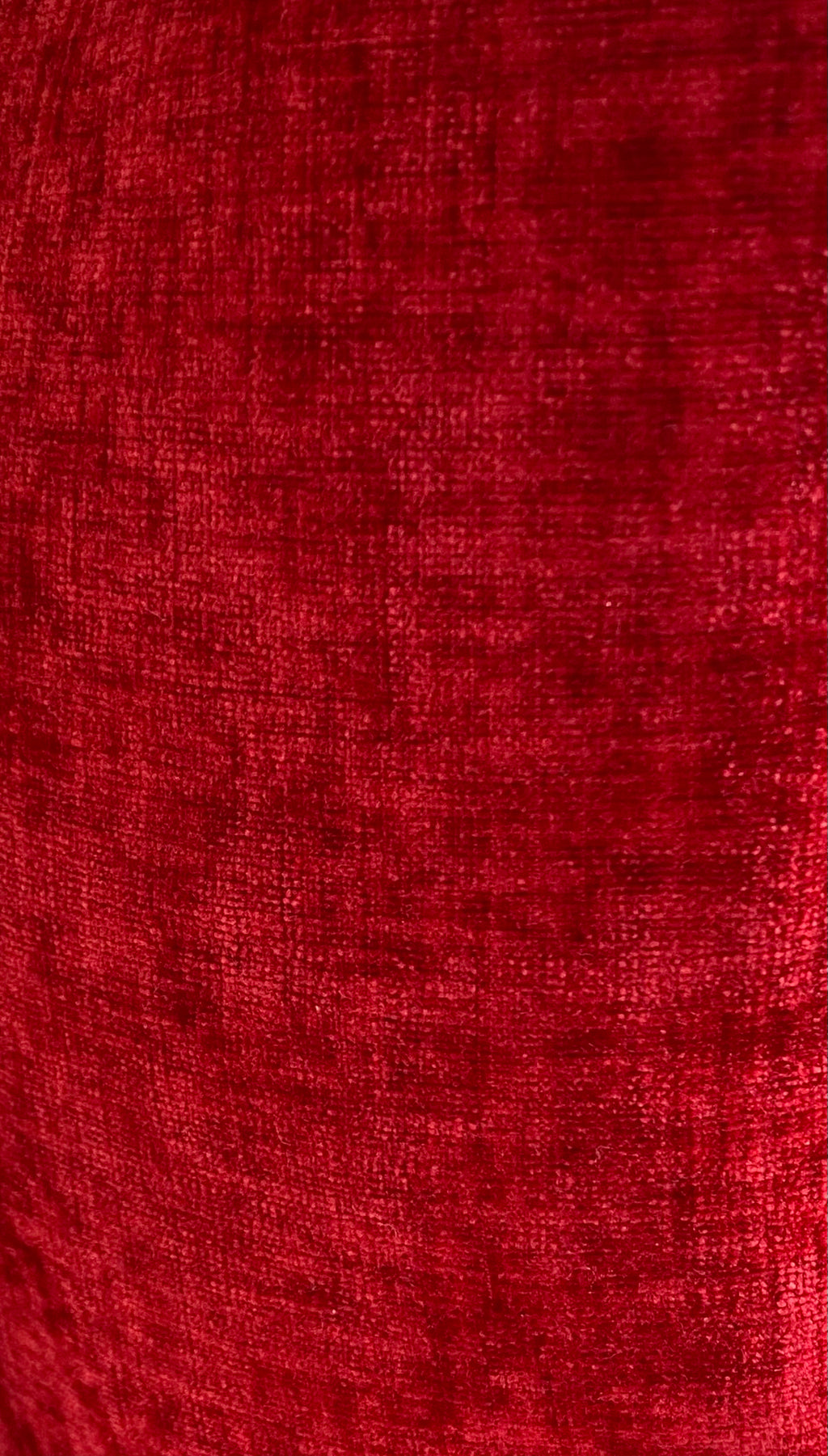 Luxury Pillow – 24" × 24" – Bright Red