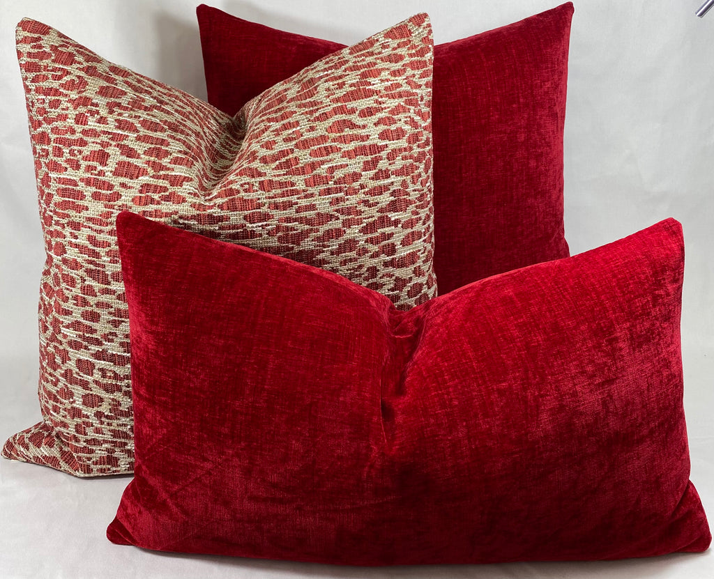 Luxury Pillow - 24" x 24"- Bengal Spice