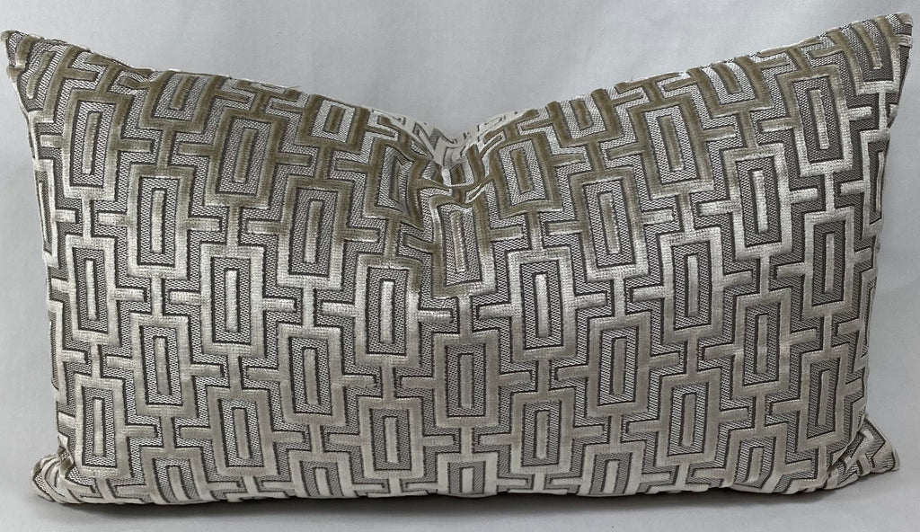 Luxury Lumbar Pillow - 24" x 14" - Bergman Pearl