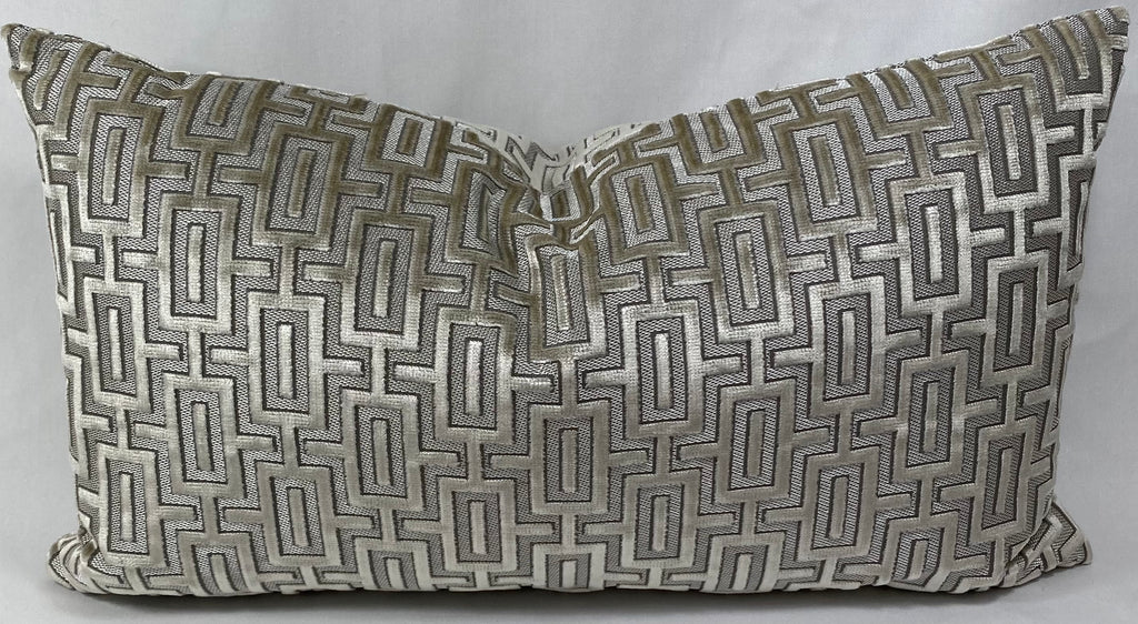 Luxury Lumbar Pillow - 24" x 14" - Bergman Pearl