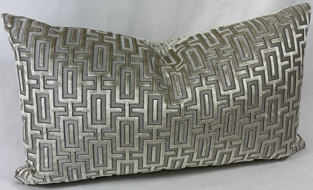 Luxury Lumbar Pillow - 24" x 14" - Bergman Pearl